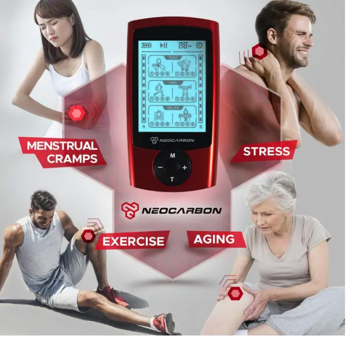 Neocarbon-SM9126-TENS-Unit-Muscle-Stimulator-PRODUCT-USAGE