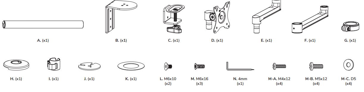 Neomounts-by-Newstar-DS60-425WH1-Monitor-Arm-Desk-Mount-3