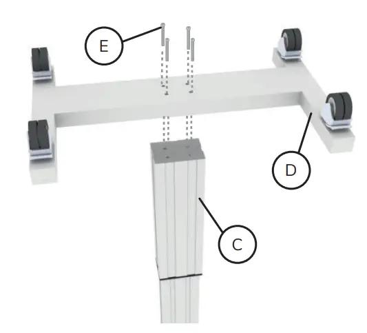 Neomounts by Newstar PLASMA-M2550T Floor Stand - fig 3