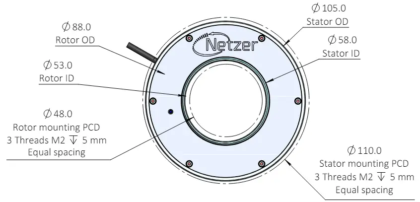 Netzer-VLR-100-Hollow-Shaft-Rotary-Encoder-Encoder-Kit- (3)