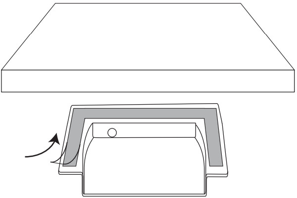 NiiTTER XE40 Long Distance Wireless Charger - bracket
