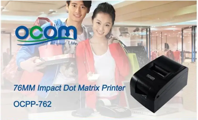 OCOMINC 762 Cutter Dot Matrix Printer 2