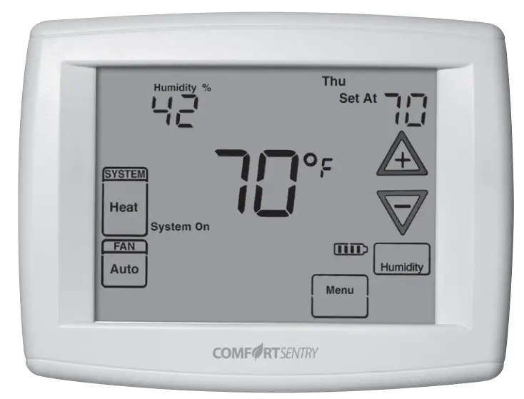 OH-1202H Universal Humidity Touchscreen Thermostat