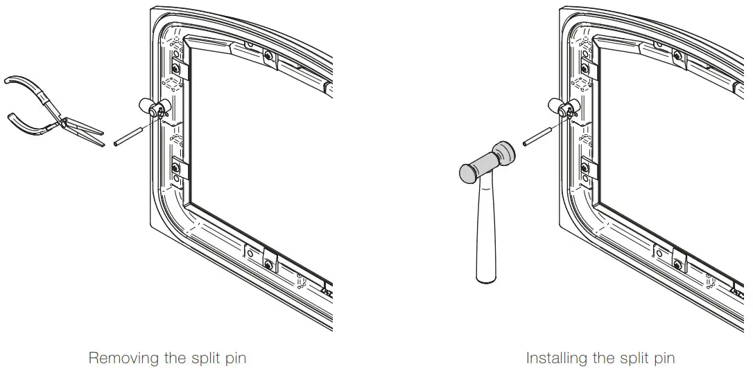 OSBURN 3500 Wood Insert - Adjustment
