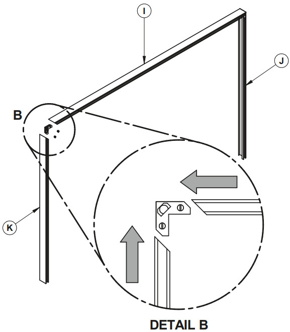 OSBURN 3500 Wood Insert - DETAIL