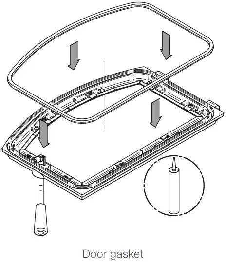 OSBURN 3500 Wood Insert - Gasket