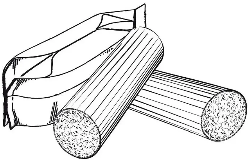 OSBURN 3500 Wood Insert - Wood Logs