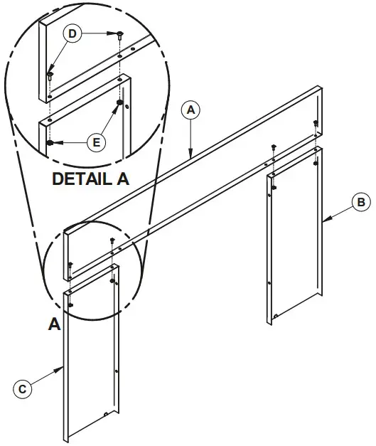 OSBURN 3500 Wood Insert - air jacket