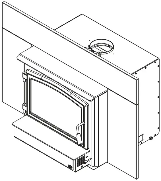 OSBURN 3500 Wood Insert