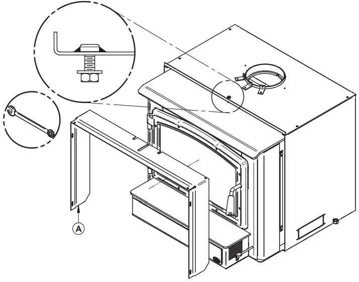 OSBURN OB02016 Wood Burning Insert - parts37