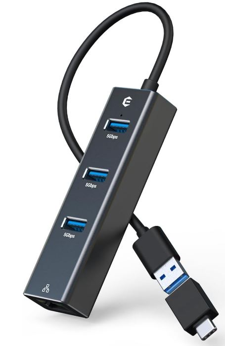 Oditton OD-HB051-E-023 4 Port USB to Ethernet Adapter-product