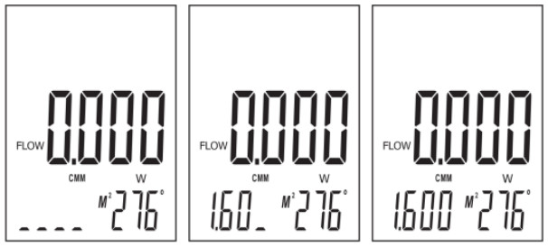 PCE HWA 30 Hot Wire Anemometer - measurement 1
