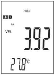PCE HWA 30 Hot Wire Anemometer - measurement 7
