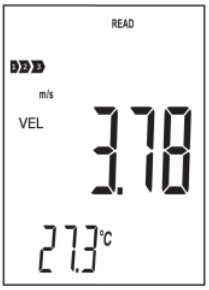 PCE HWA 30 Hot Wire Anemometer - measurement 9
