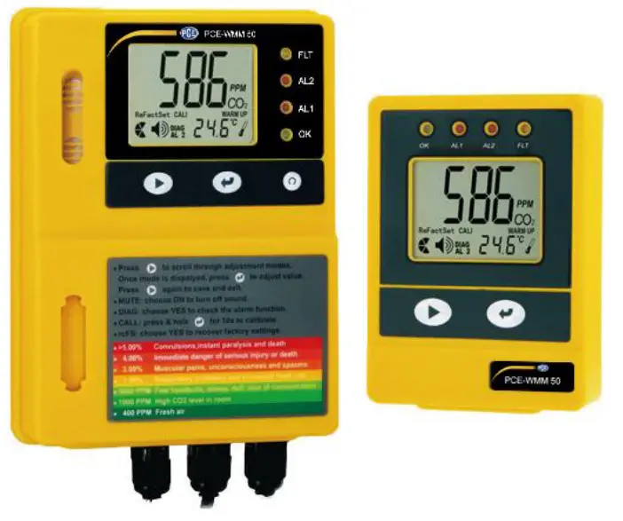 PCE Instruments PCE-WMM 50 CO2 Analyzer