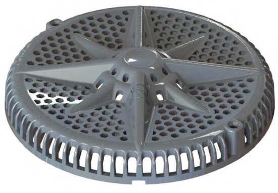 PENTAIR 500120 StarGuard 8 Round Main Drain with Dual 2 Bottom Ports ABS Sump and Cover.jpg