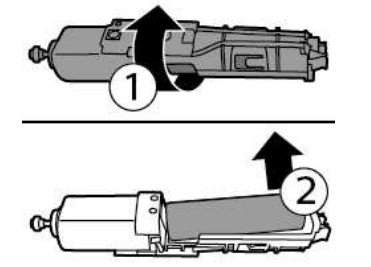 PHILIPS QP2630 Norelco OneBlade Face Body Trimmer - Lift the battery