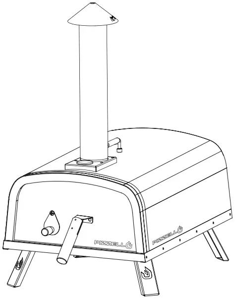 PIZZELLO PEL II Outdoor Pizza Oven