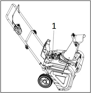 POWERSMART HB2421A Cordless Snow Blower 21 Inch - b1
