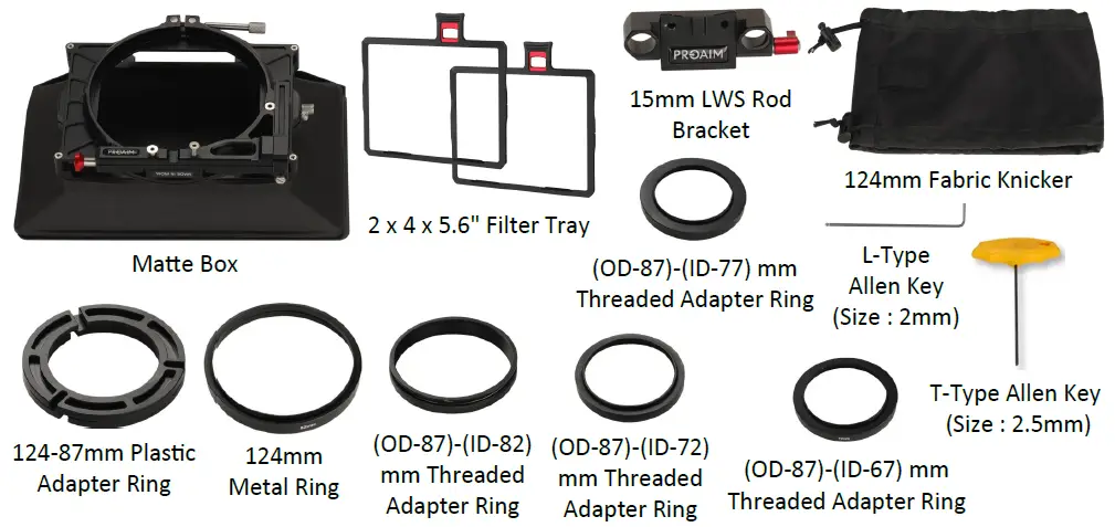 PROAIM-MB-30-Swing-Away-Video-Camera-Matte-Box-fig-1
