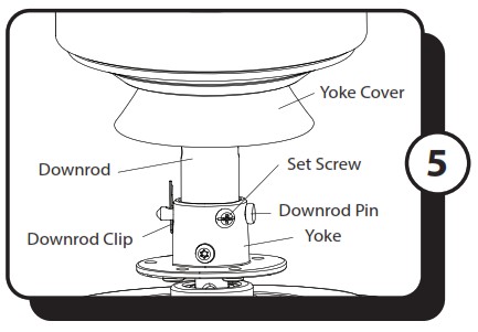 PROMINENCE HOME 51865 52 Inch Ceiling Fan - motor