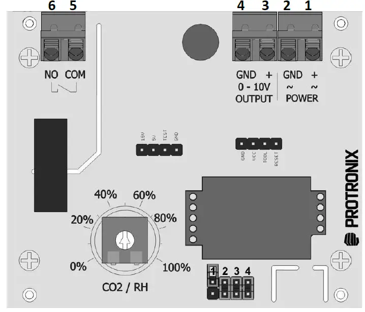 PROTRONIX-NL-ECO-CO2-D-Duct-Mounted-CO2-Sensor-FIG-4