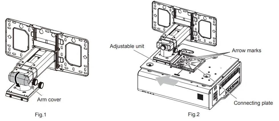 Panasonic ET WBC100 Wall Mount Bracket - plate