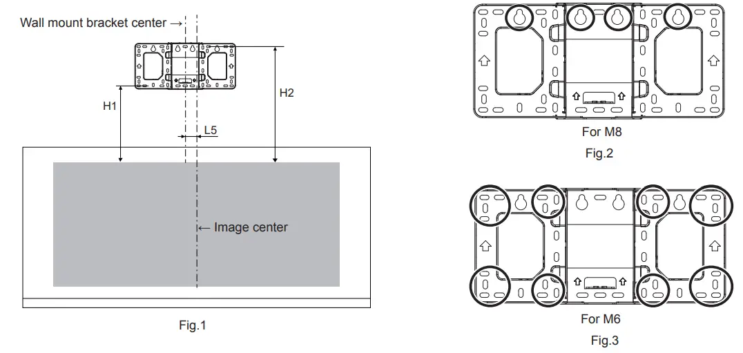 Panasonic ET WBC100 Wall Mount Bracket - wall