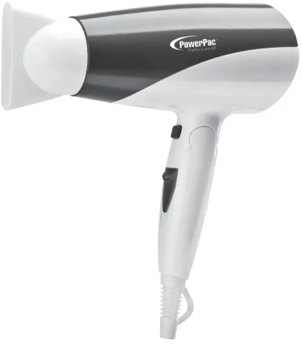 PowerPac PPH1600 Turbo Hair Dryer