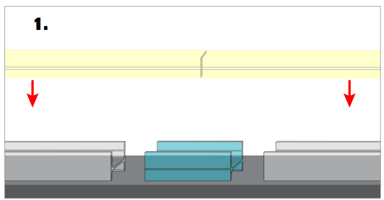 Low Profile Pvc Mount Clip