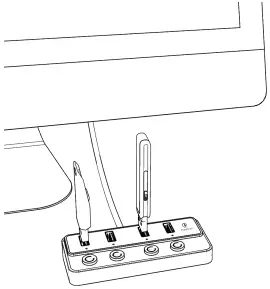Qeefun B0BG7MKT9K 4 Port USB 3.0 Data Hub A3