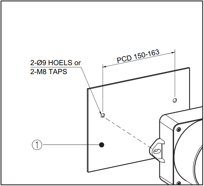 Qlight QWH35SD Wall Mount Alarm Sounder with Special Warning Sound - Installation
