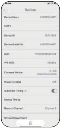 RAINPOINT HWG004 Smart Garden Irrigation System - Device Settings