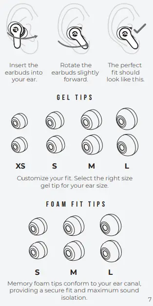 RAYCON-E85-True-Wireless-Ear-Headphones-Work-Earbuds-fig-8