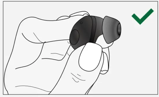 RAYCON RBE745 The Fitness Earbuds - securely