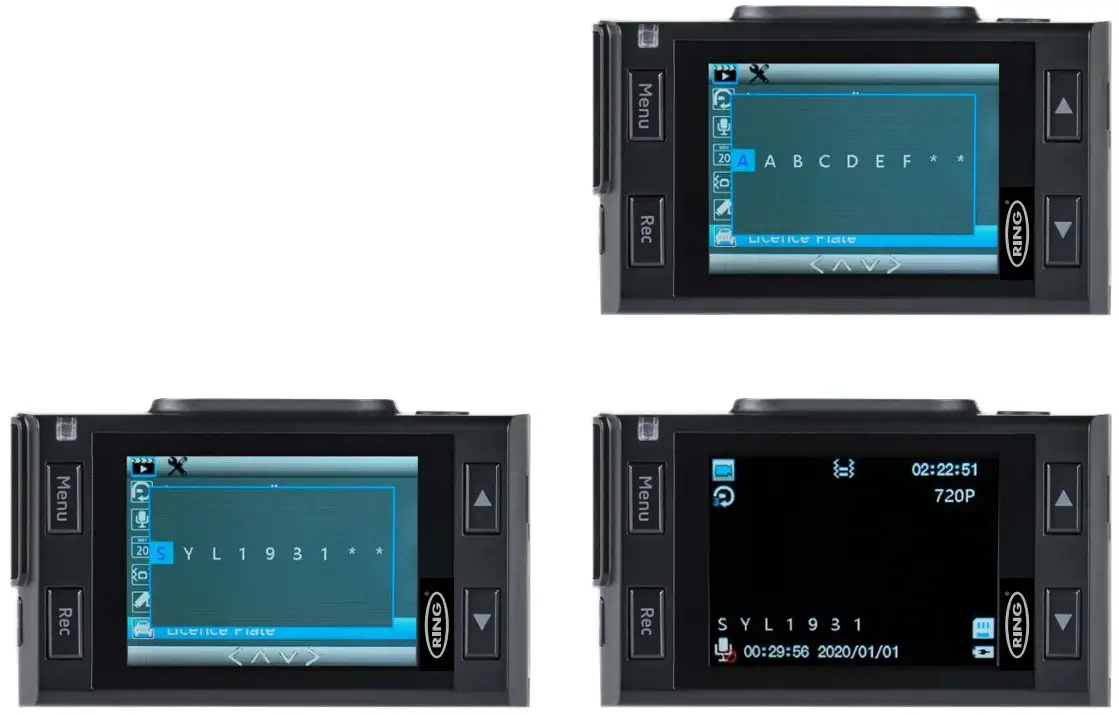RDC1000 Ring Dash Cam HD 720p - LICENSE