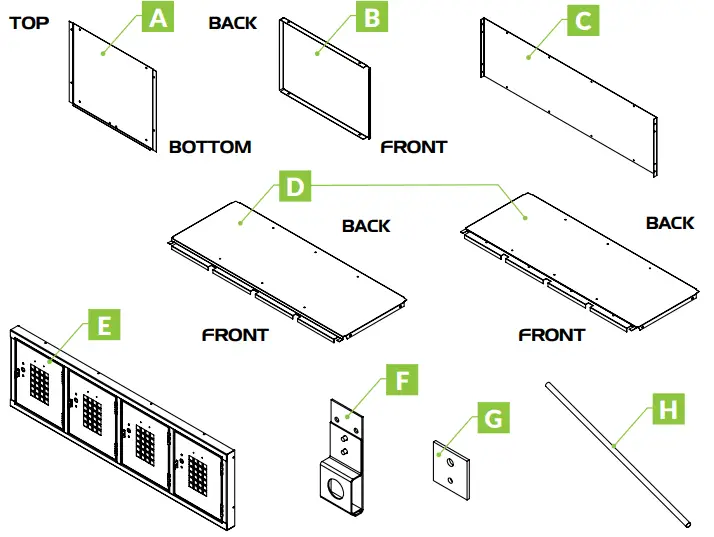 REGENCY-Tables-and-Sinks-Wall-Mounted-Lockers-fig 1