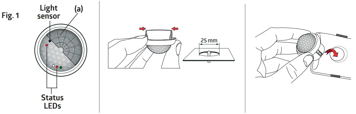 REGIOLUX PICO-BMS DALI-2 Multifunctional Sensor - Status