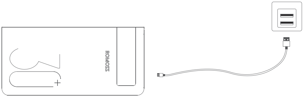 ROMOSS Sense 8P 30000mAh Powerbank White - power bank