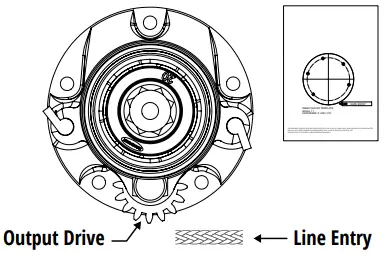 Determine winch mounting position 