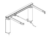 ROPOX FlexiManual FlexiCorner Manual Height Adjustable System - LENGTH