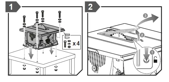 RYOBI RTS1800 Sawing Machine - 41