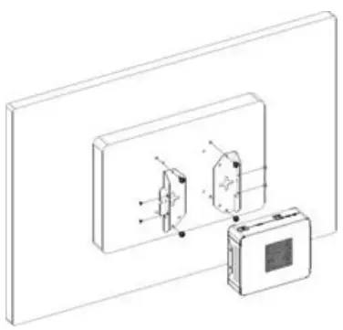 Raritan DKX4-EUST Dominion Enhanced Station - screws 1