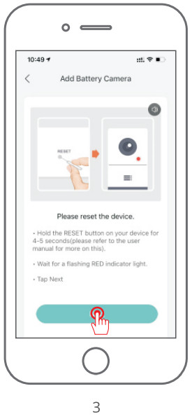Rebluum RB 3PT1 Security Camera Wireless Outdoor - App 3