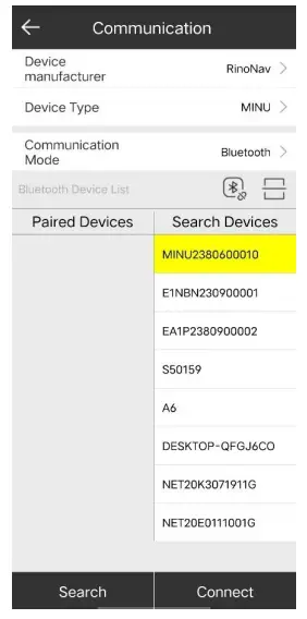 RinoNav 2A34KMINU ASTRA PLUS GNSS Receiver - Stop