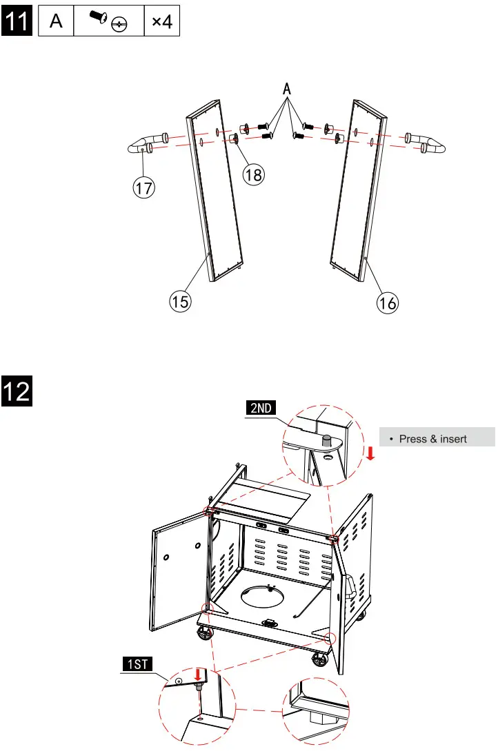 Royal Gourmet GA5403R Deluxe 5 Burner Gas Grill - Image 56