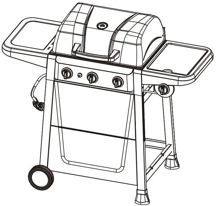 Royal Gourmet SG3001 Burner Gas Gril