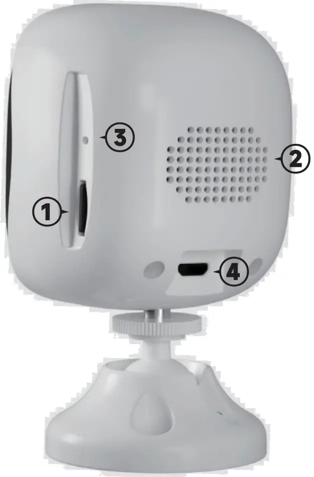 RrAYCOM T1 Security Camera - Product Design