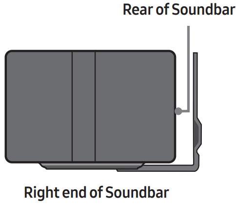 SAMSUNG HW-Q6CB 3.1 CH Soundbar - Wallmount Components 7