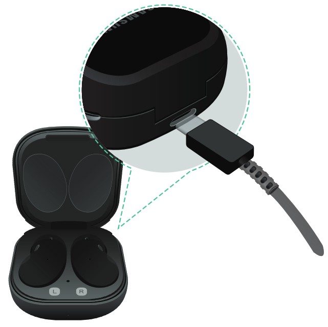 SAMSUNG WEA_R180_EN_UM_TN_TG7_072720_FINAL Galaxy Buds Live - Device layout 1